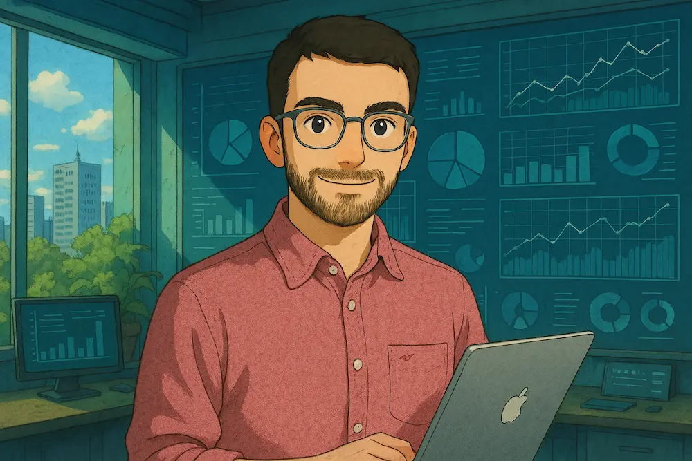 Performance marketing analytics dashboard visualization